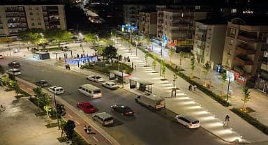 Çerkezköy Belediyesi, Köşem Meydanı'ndaki çalışmaları tamamladı