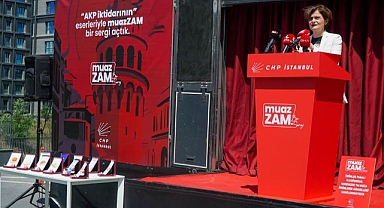 CHP İstanbul İl Başkanlığı, zamlara karşı gezici bir sergi hazırladı...