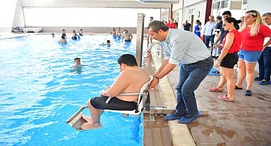 Çukurova'da yüzmeye engel yok