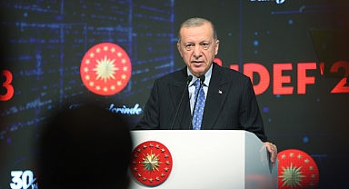 Cumhurbaşkanı Erdoğan: Savunma sanayiimiz 80 binden fazla çalışanıyla ülkemiz ekonomisinin lokomotifliğini üstlendi