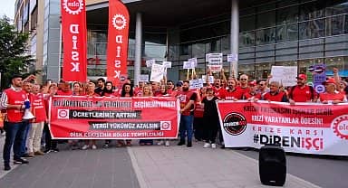DİSK Eskişehir Şubesi: "Bu vergilerle geçinemiyoruz"