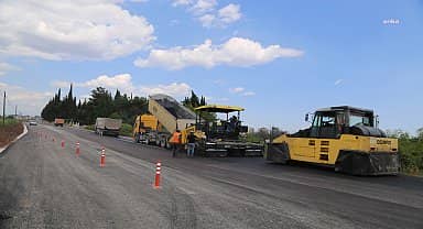 Döşemealtı Belediyesi'nden asfalt yol hamlesi 