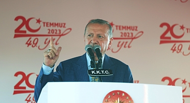 Erdoğan: “Gelin Ada'daki gerçeklere daha fazla sırtınızı dönmeyin. KKTC’yi bir an evvel tanıyın”