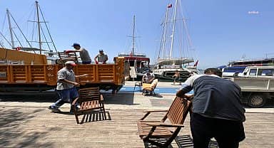 Fethiye'de Atıl Durumdaki Kafe Tahliye Edildi