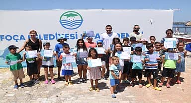 Foça Belediyesi Su Akademisi ilk mezunlarını verdi