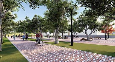 Gaziemir'de Ardıçlı Parkı yenileniyor