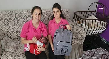 Germencik'te 'Hoş Geldin Bebek' projesi sürüyor