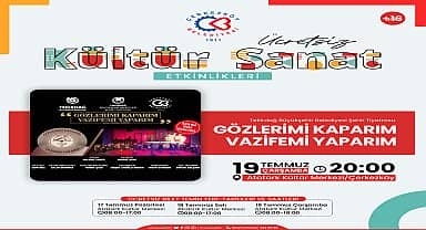 Gözlerimi Kaparım, Vazifemi Yaparım' Çerkezköy'de sahnelenecek