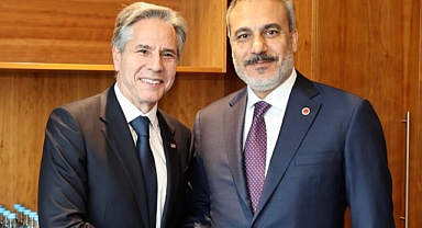 Hakan Fidan, ABD Dışişleri Bakanı Antony Blınken ile görüştü