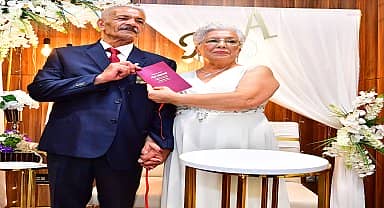 İkinci baharlarına huzurevinde imza attılar