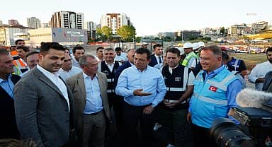 İmamoğlu ve Çalık, Beylikdüzü'ndeki çalışmaları inceledi