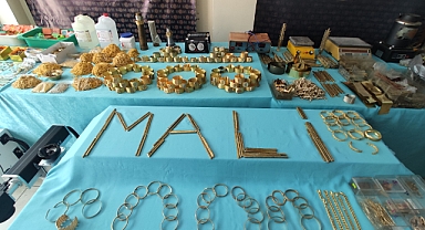 İstanbul'da 50 kilo sahte altın ele geçirildi