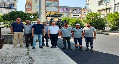 Karabağlar Belediyesinden Esenyalı Mahallesi'nde yoğun mesai