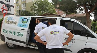 Kartal Belediyesi'nden atık yağ karşılığında alışveriş kartı