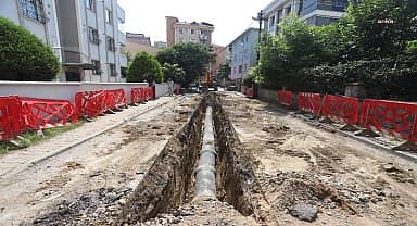 Kartal'da kanal çalışmaları ile su baskınlarının önüne geçilecek