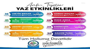 KDZ. Ereğli Amfi Tiyatro'da yaz etkinlikleri başlıyor