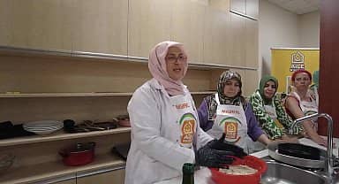 Kınalı Bornova Bamyası'na özel mutfak atölyesi