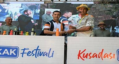 Kuşadası Sokak Festivalinin ikinci günü zeytinyağı tadım atölyesi ile başladı