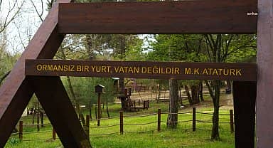 Lüleburgaz kent ormanına ziyaretçi rekoru