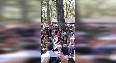 Marmaris Belediye Başkanı Oktay Akbelen'e destek için bölgeye gitti