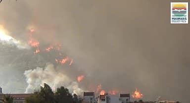 Marmaris Belediye Başkanı Oktay: "Marmaris olarak yangın acısının ne demek olduğunu çok iyi biliyoruz.Buna engel olmak elimizde yaşamı değil, yangını durduralım"