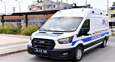 Mersin Büyükşehir'in 'Hasta Nakil Ambulansı', 2019'dan bu yana 50 bin hasta taşıdı