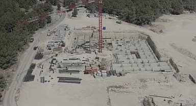 Mezitli'de devlet hastanesi inşaatı başladı