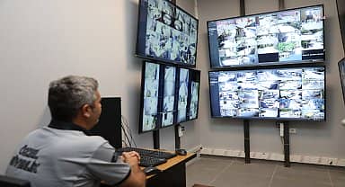 Mudanya, 24 saat kamera sistemi ile izleniyor