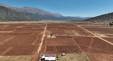 Muhittin Böcek, Korkuteli'nde arıtma suyunu tarıma kazandıracak projenin temelini attı