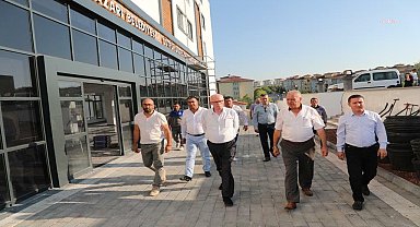 Odunpazarı Belediye Başkanı Kurt, Yaşlı Bakım Merkezi'nde çalışmaları denetledi