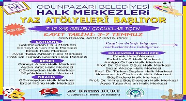Odunpazarı Belediyesi, çocuklar için yaz atölyeleri açıyor