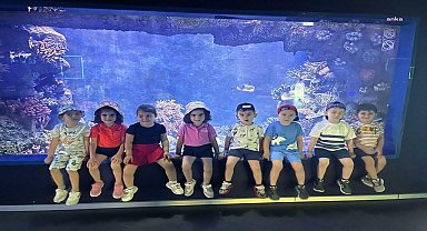 Odunpazarı Belediyesi kreşlerinin öğrencileri, Hayvanat Bahçesi ve Su Altı Dünyası'nı gezdi