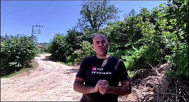 Ordu Ünye'de yaşanan sel felaketinin ardından bozulan yollarının yapılmamasına yurttaşlar tepki gösterdi