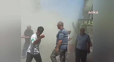 Osmaniye'de ağır hasarlı bina çöktü, bir kişi yaralandı