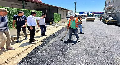 Samandağ Belediyesi'nin asfalt seferberliği Tomruksuyu'nda devam etti