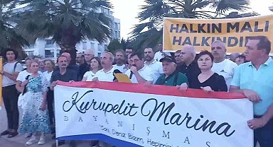 Samsun Kurupelit Marina dayanışması, ihale öncesi son kez eylem yaptı