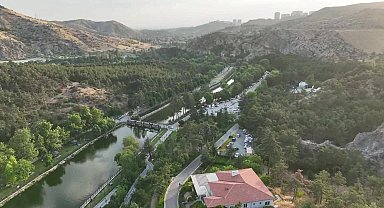 Sıcaktan bunalan Ankaralıların tercihi Çubuk-1 Barajı Rekreasyon Alanı oldu