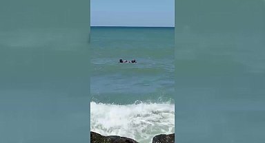 Sinop'ta 2 kişi boğulma tehlikesi geçirdi