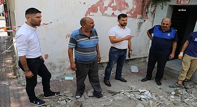 Söke Belediyesi'den Sazlı'da temizlik çalışması