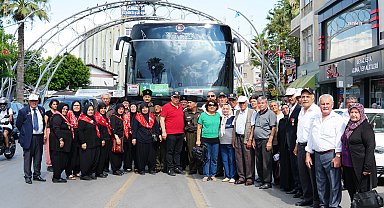 Tarsus Belediyesi'nden gazilere özel Samsun, Trabzon, Ordu ve Amasya gezisi