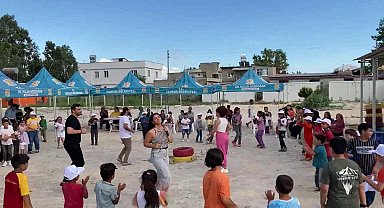 Tarsus Belediyesi'nin "güneşli bir resim çiz bana" köy şenlikleri başladı