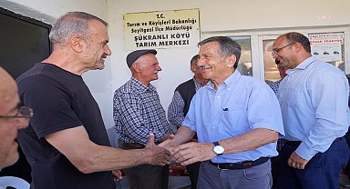 Tepebaşı Belediye Başkanı Ataç'tan Seyitgazililere geçmiş olsun ziyareti