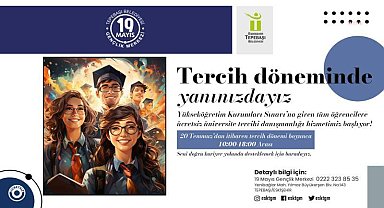 Tepebaşı Belediyesi Gençlik Merkezleri tercih döneminde de gençlerin yanında