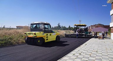 Tepebaşı'nda üstyapı çalışmaları hız kesmeden devam ediyor