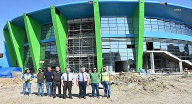 Trakya'nın en büyük spor kompleksi inşaatında son aşamaya gelindi