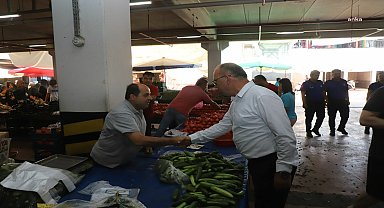 Turgutlu Belediye Başkanı Akın, ilçede devam eden çalışmaları yerinde inceledi