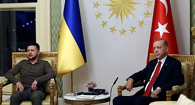 Ukrayna Devlet Başkanı Zelenskı İstanbul’da... Erdoğan-Zelenskı görüşmesi başladı