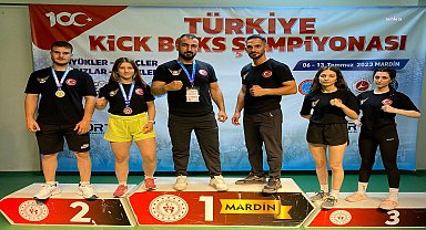 Yenimahalle Belediyesi sporcuları Kick Boks'ta 4'te 4 yaptı