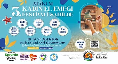 '3. Atakum Kadın Emeği Festivali Sahil'de' için geri sayım başladı 