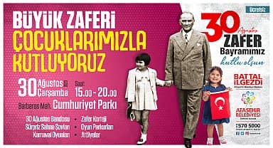 30 Ağustos Ataşehir'de, çocuklarla ve coşkuyla kutlanacak